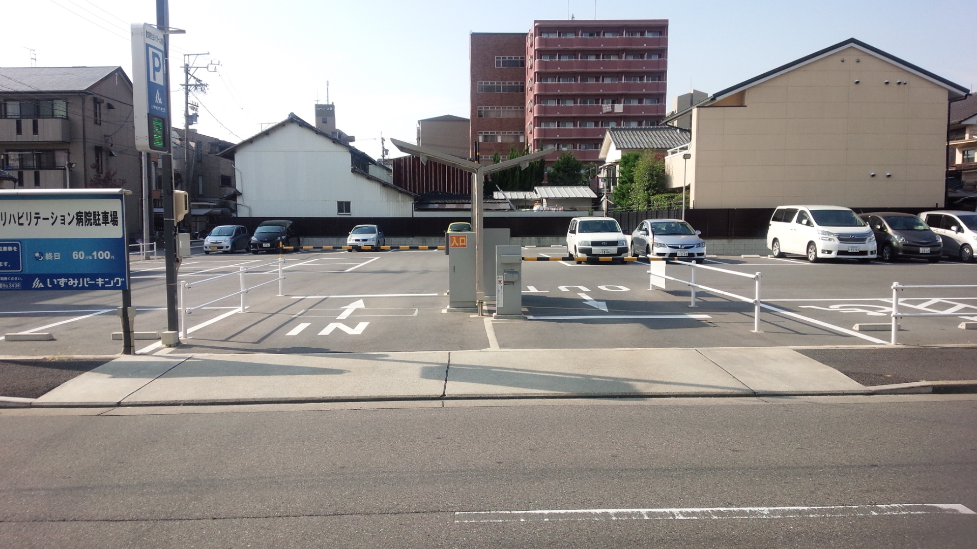 愛知県済生会リハビリテーション病院駐車場