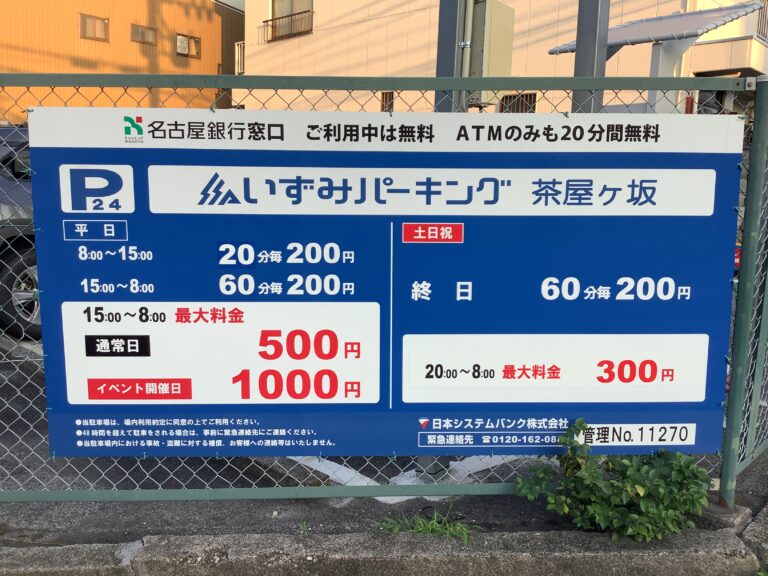 駐車場の写真